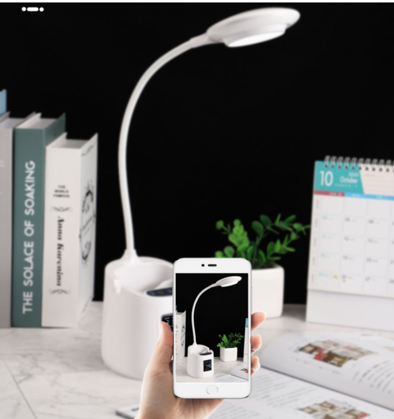 Desk Lamp Dedicated To Learning Eye Protection Dormitory Desk Extra Long Battery Life - 5