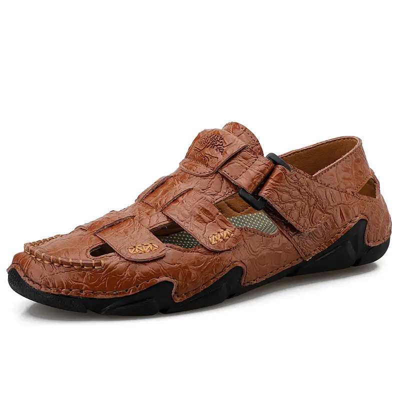 Summer Hollow Soft-soled Beach Shoes Breathable Scalp