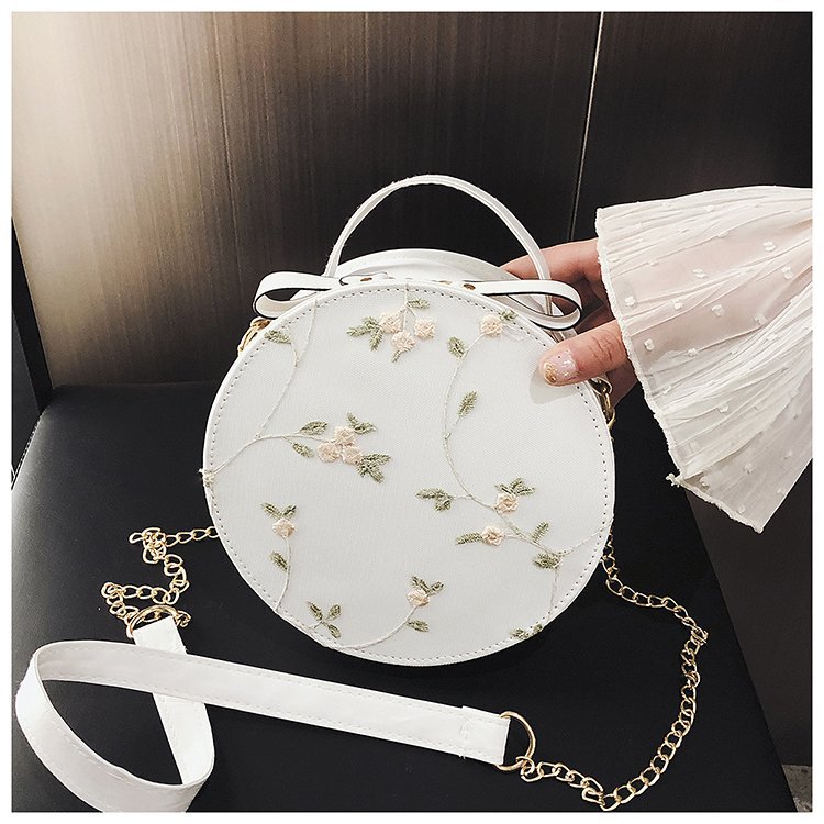 Lace Messenger Bag Casual Bag White - Shop at LoveMi
