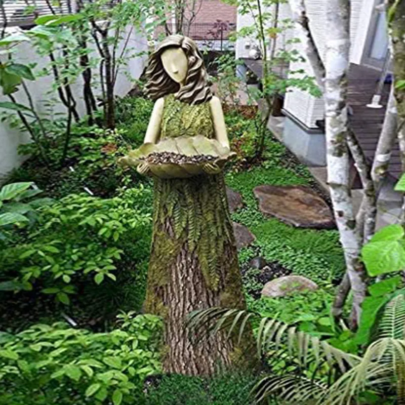 Fern Fairy Statue Goddess 2 In 1