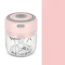 Mini Electric Garlic Chopper USB Charging Ginger Masher Machine Sturdy Durable Chili Vegetable Crusher Kitchen Tool view 17