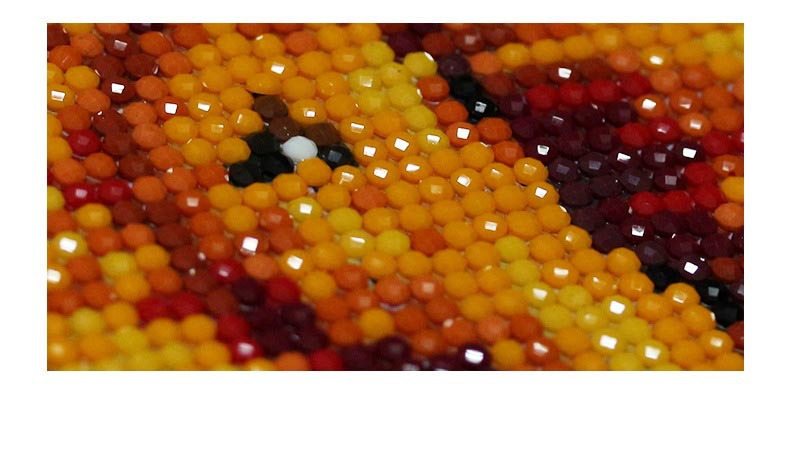 لوحة ألماسية بتصميم جرو يلعب البوكر