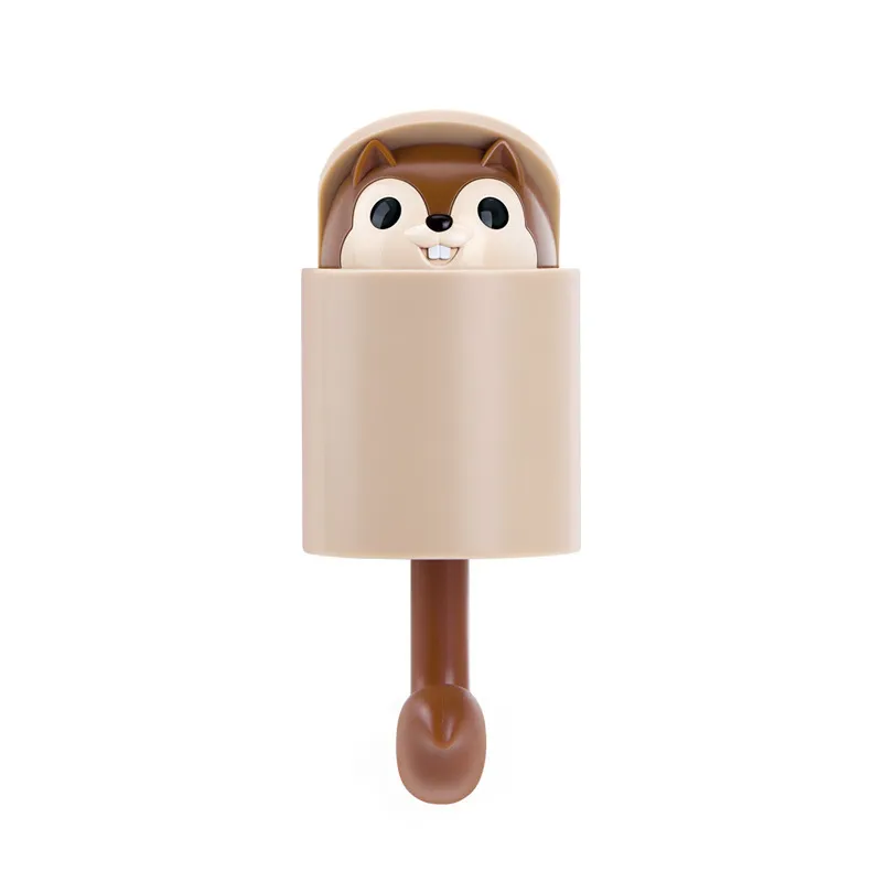 Squirrel Wall Hook - Brown