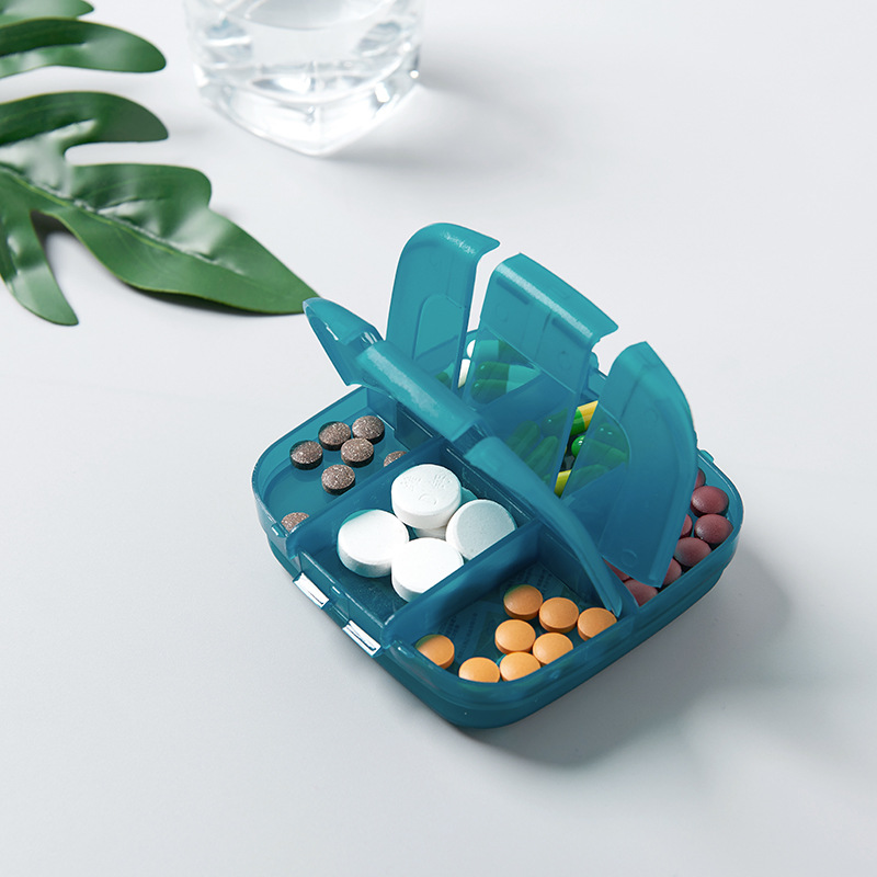 Boîte à médicaments de voyage portable — Trousse de rangement en PP 2