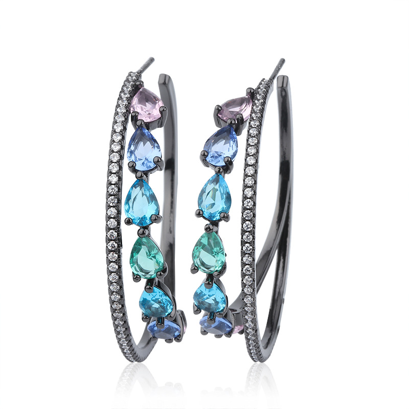Shining Zircon Ear Studs Are Sexy And Elegant