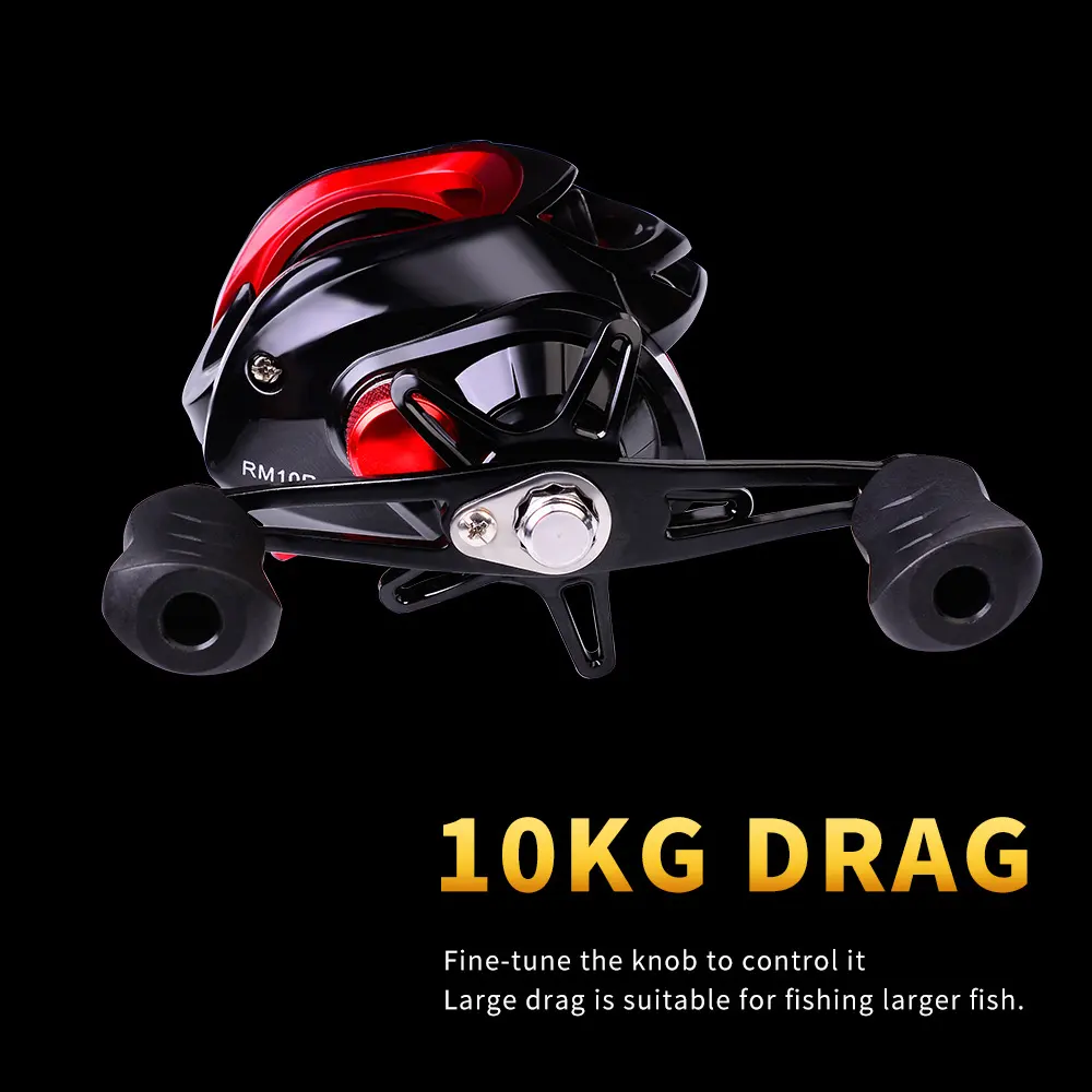 Metal Drop Wheel 10kg Fishing Heavy Reel Sea