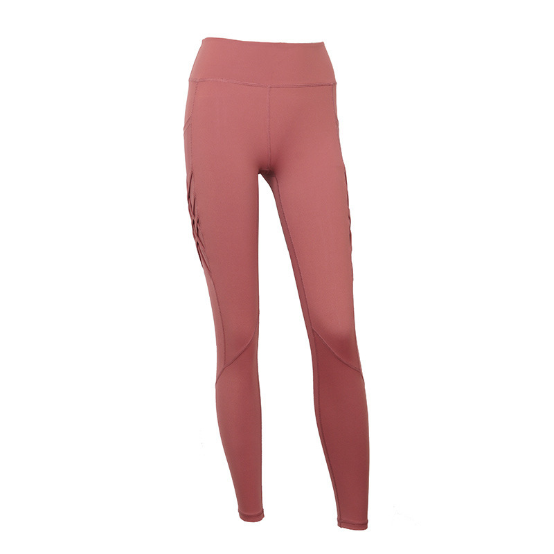 Title 5, Figurbetonte Yoga-Leggings mit hohem Bund und N...