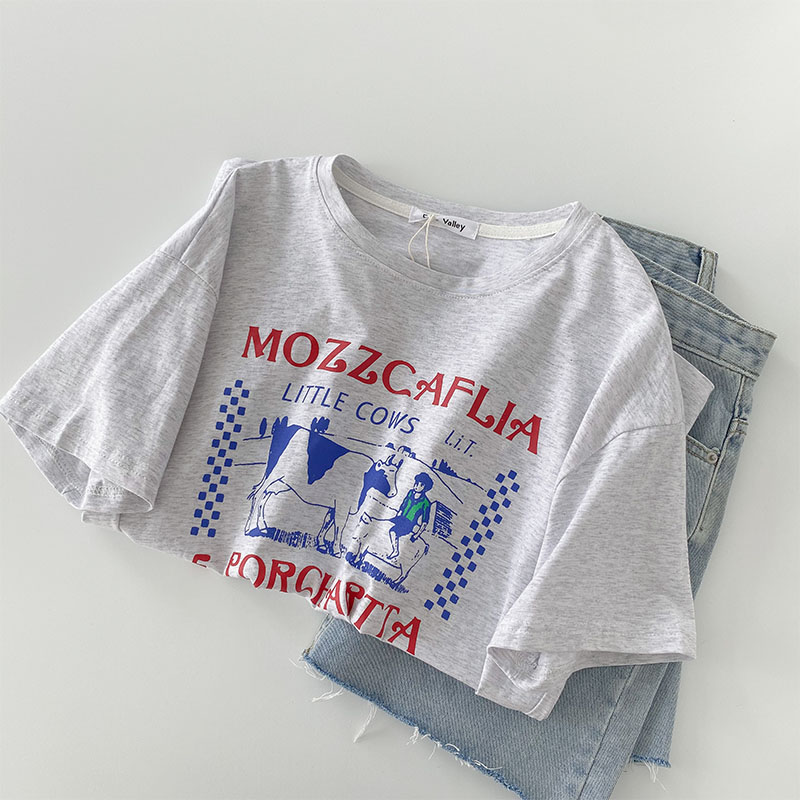 Title 7, Design Niche Loose And Thin T-Shirt