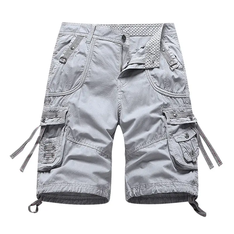 Large Size Loose Overalls Shorts Summer Cross-border Men's Trend Sports Multi-pocket Casual Pants
