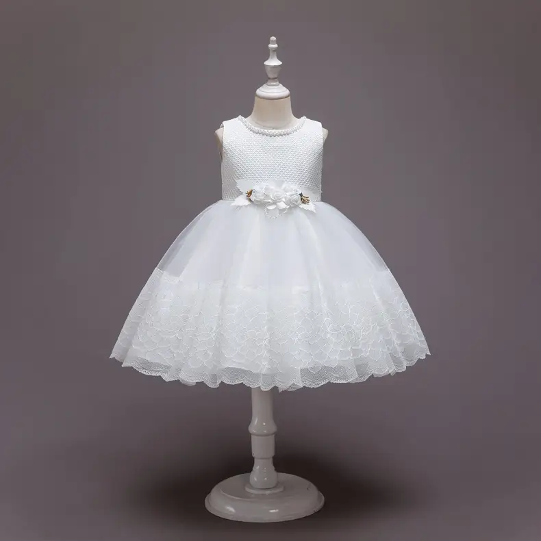 Children's Pettiskirt Flower Girl Host Dance Piano Costume