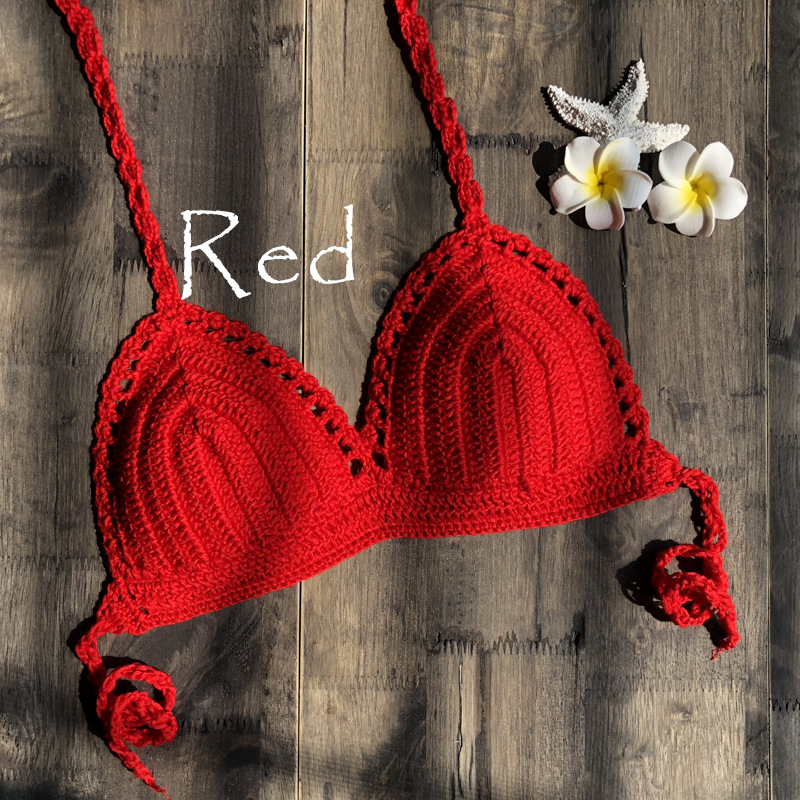 Title 3, European And American Crocheted Bikini