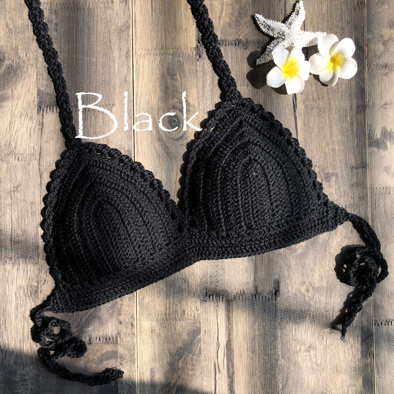 Title 6, European And American Crocheted Bikini