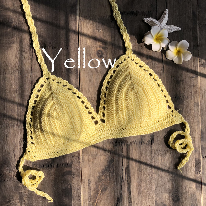 Title 4, European And American Crocheted Bikini