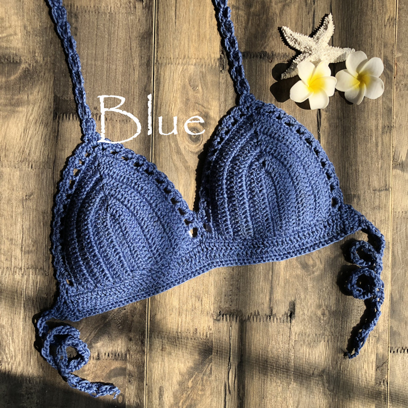 Title 7, European And American Crocheted Bikini