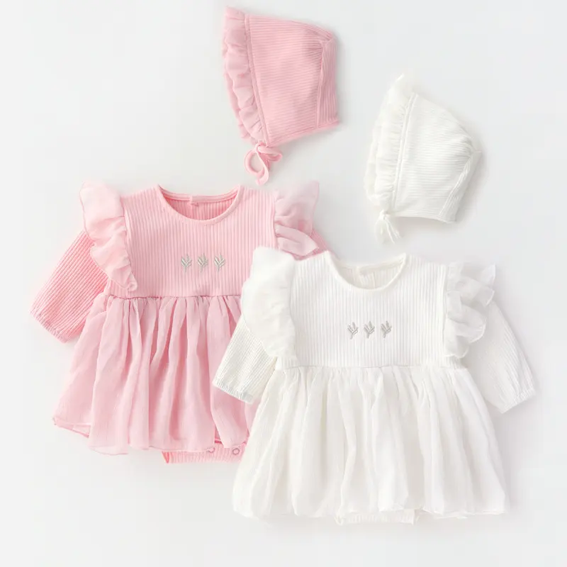 Baby Girl Autumn Dress Princess Red