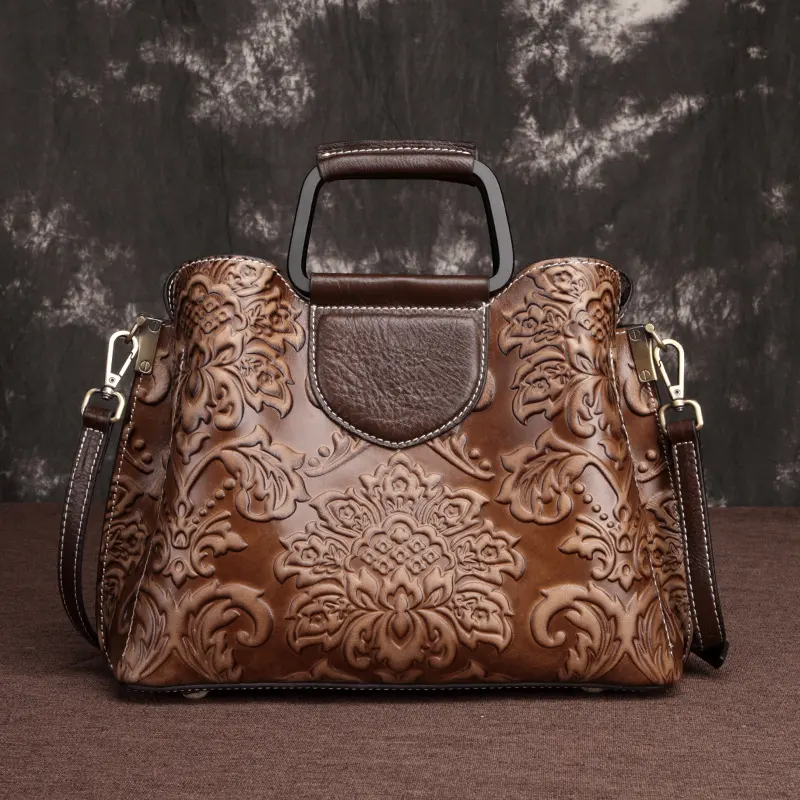 Genuine Leather Handbags Fashion Messenger Bags Cowhide