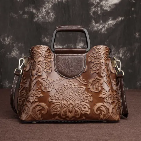 Genuine Leather Handbags Fashion Messenger Bags Cowhide