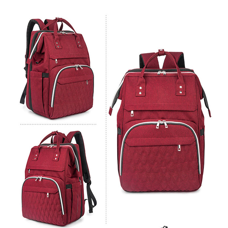Mommy Bag Single Shoulder Large Capacity Mother And Baby Bag — foto 4