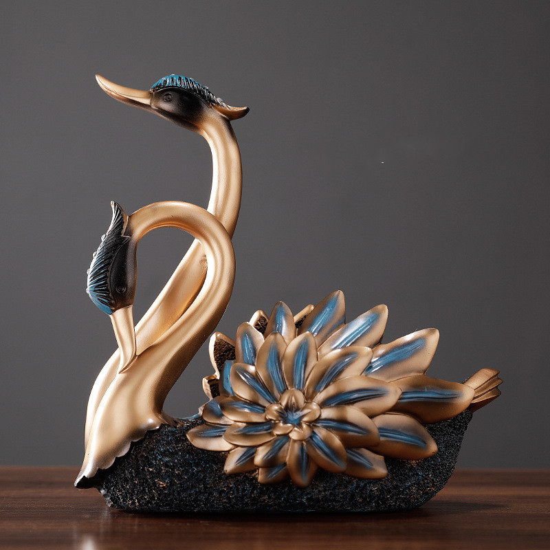 Swan Wine Rack Decoration Living Room Wine Rack Decoration Wine Cabinet