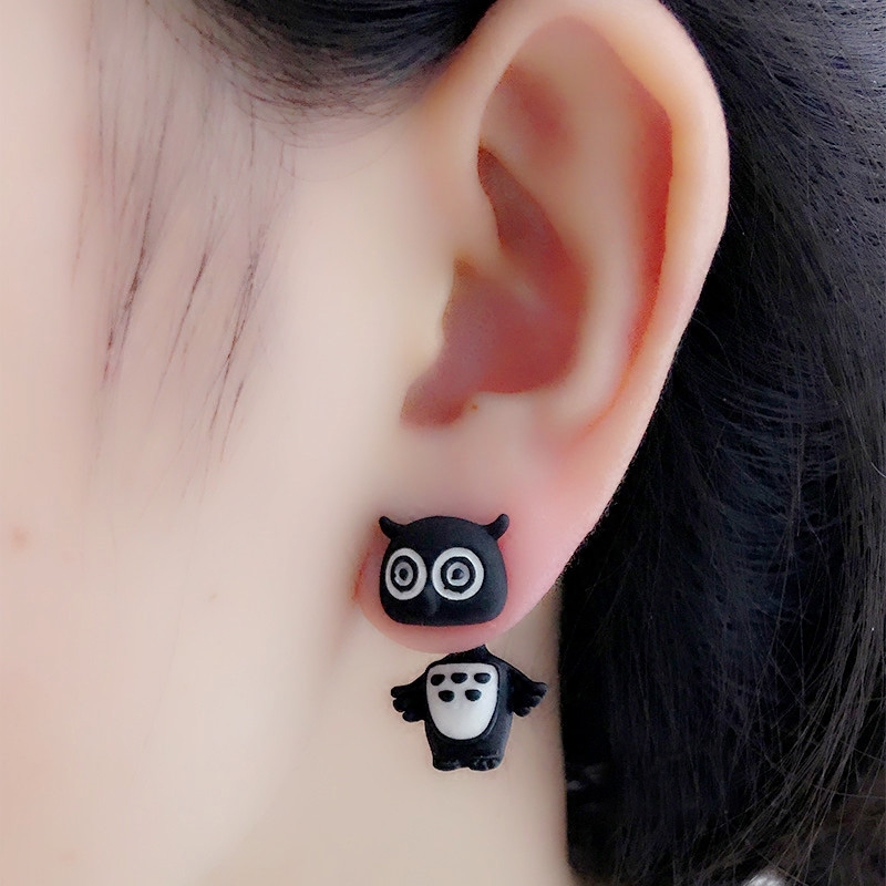 Korean Creative Personality Fashion Exaggerated Cartoon Animals