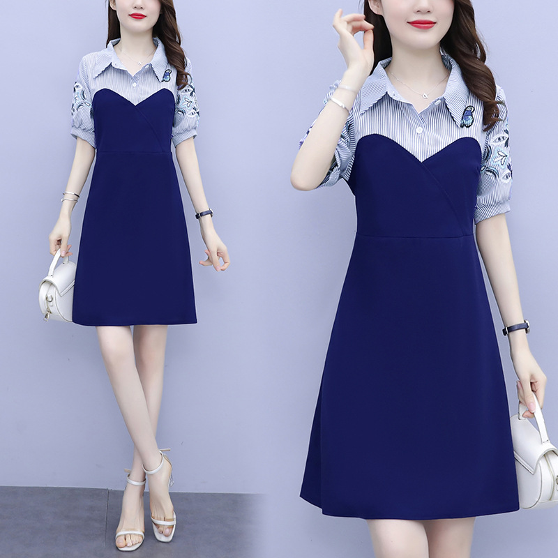 Plus Size Women's Summer New Korean Style Temperament