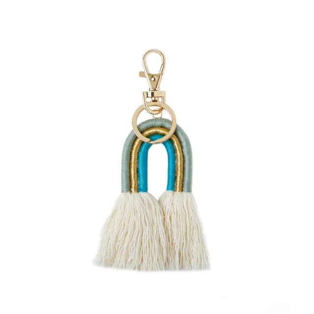 Personality Creative Jewelry Pendant Bohemia Europe And America Tassel Jewelry Pendant Hand woven Rope Knot Bag Keychain - Shop at LoveMi