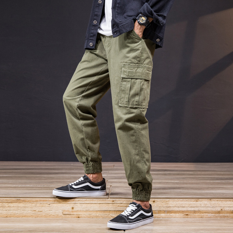 Spring New Camouflage Pants Men's Korean Version Of The Trend Of Footwear