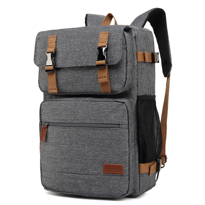 Travel Large Capacity Waterproof Backpack Grey - Shop at LoveMi