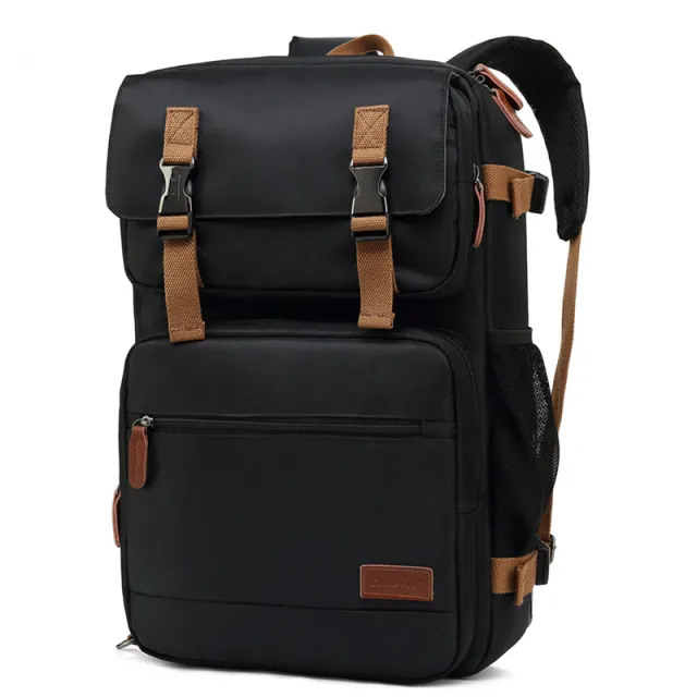 Travel Large Capacity Waterproof Backpack Black - Shop at LoveMi
