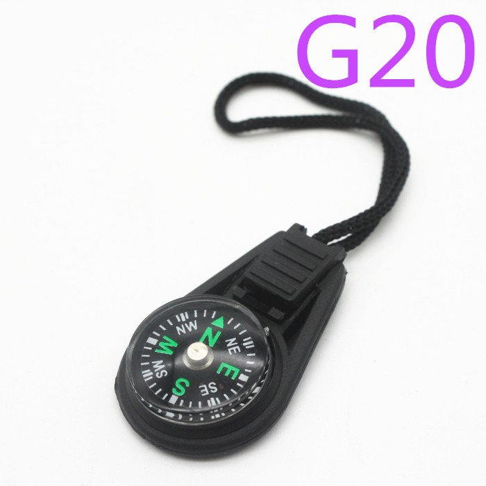 Outdoor orienteering army compass (black)