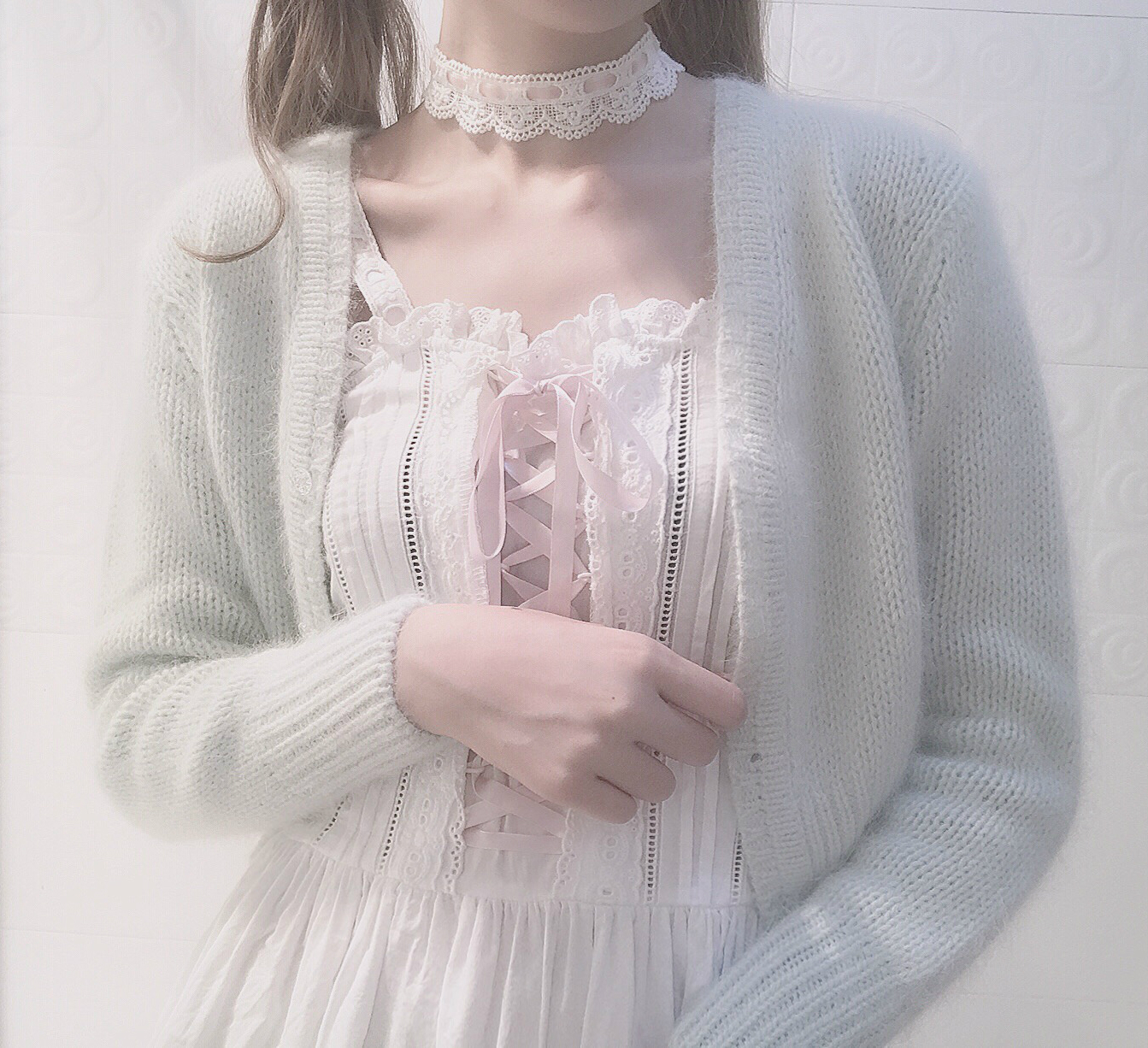 French Girl Dress Retro Sweet Western Style Small Straps Thin Lace Ballet Skirt White Suspender Skirt