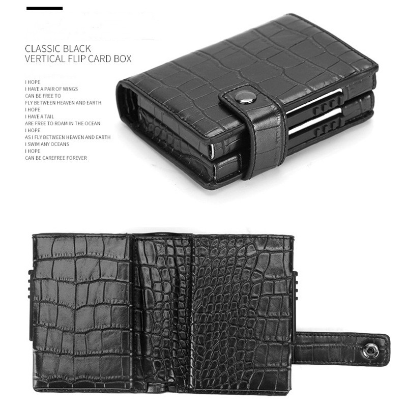 Crocodile pattern black