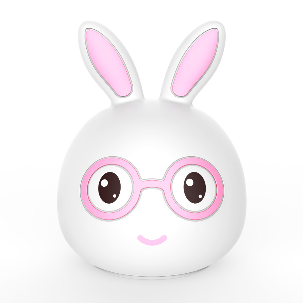 Smiling pink Rabbit