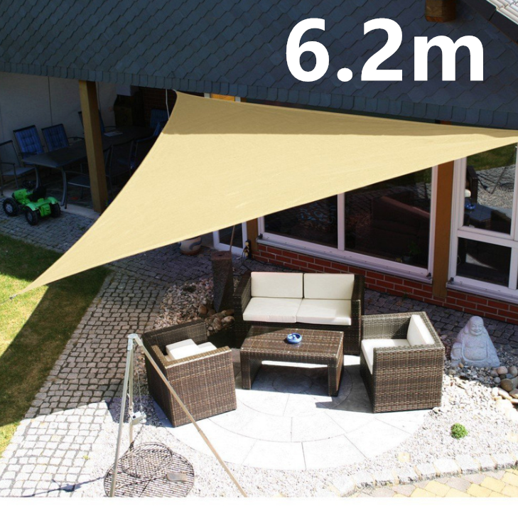 6.2m triangle sand yellow