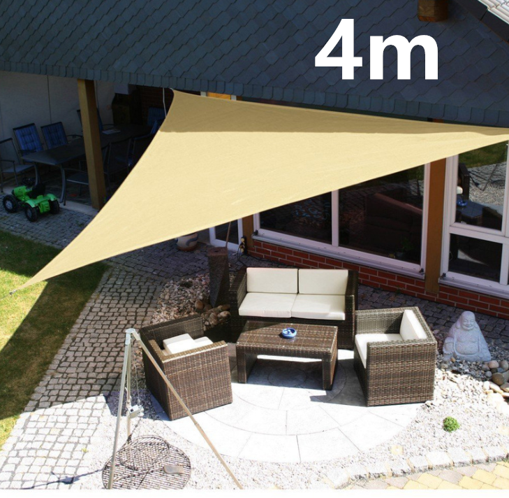 4m triangle sand yellow