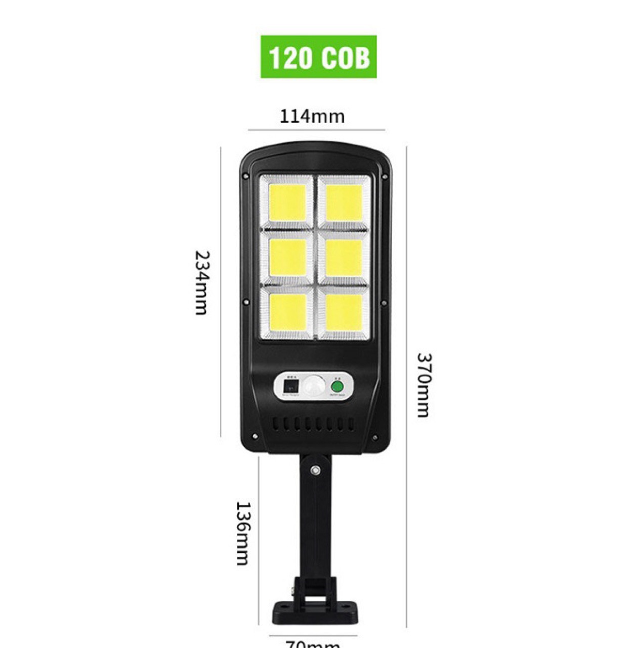 Solar Wall Light IP67 Waterproof High-brightness Solar Light - Image 1