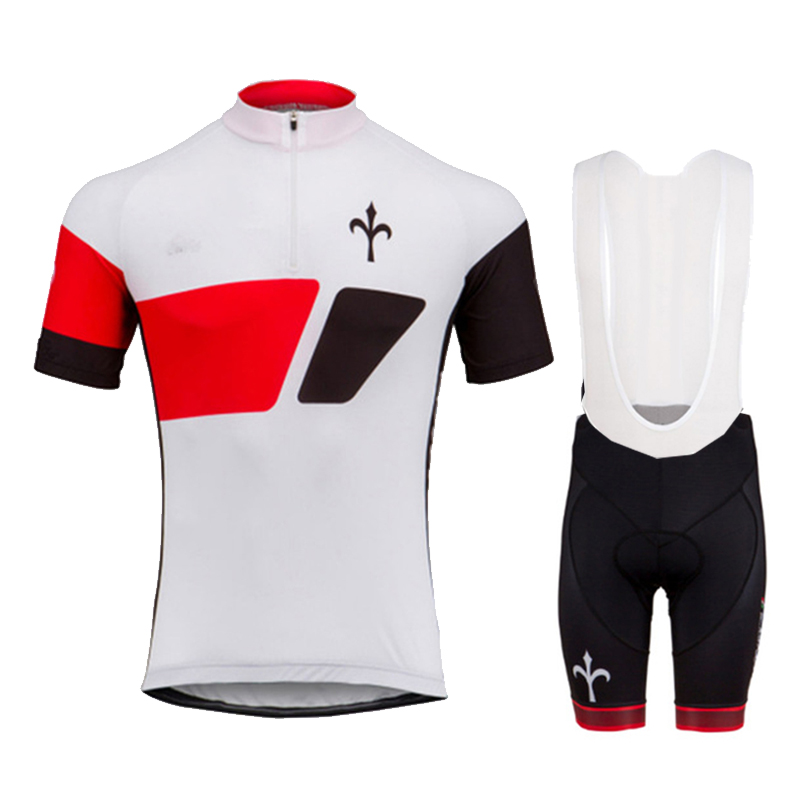 Short-sleeved Bib Cycling Jersey Suit Bicycle