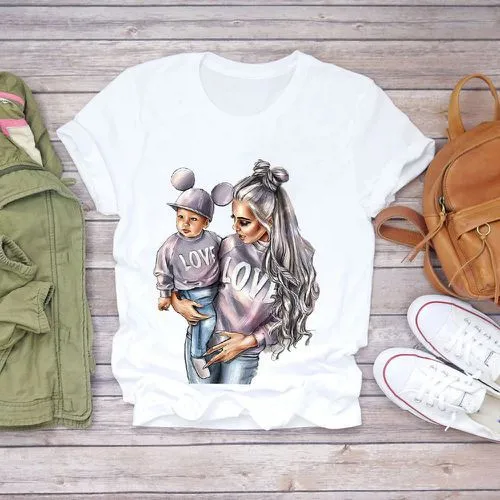 Casual Loose Fashion Children's Clothing With Short Sleeves - Shop at LoveMi