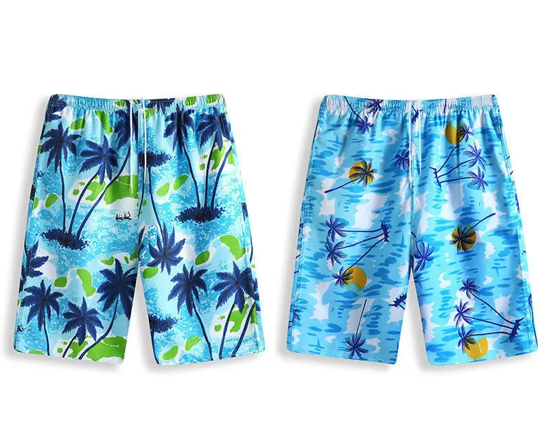 Summer Beach Pants Men's Shorts, Men's Five-point PantsCasual Pants, Short Pants Quick-drying Large Size