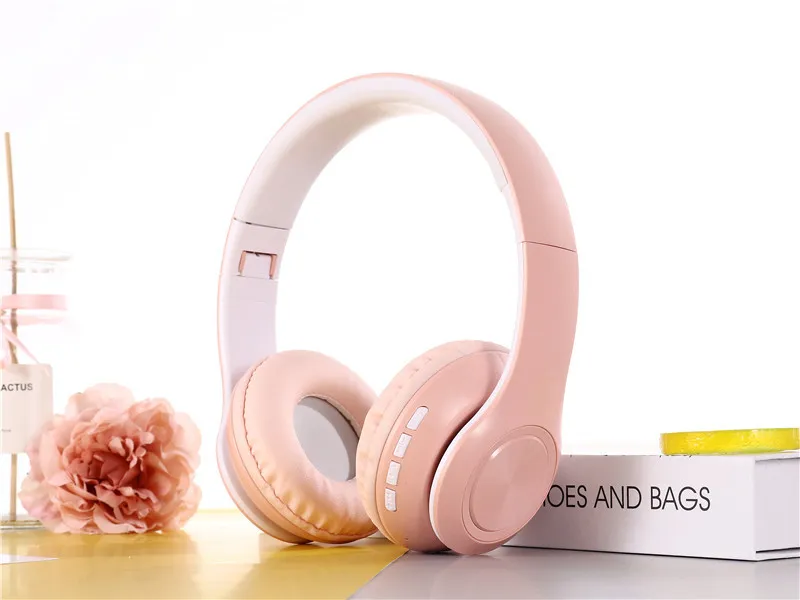 HIFI Wireless Headphones Bluetooth Stereo Headset Music Headset FM SD Card Sport Headphone With Mic For PC – image 6