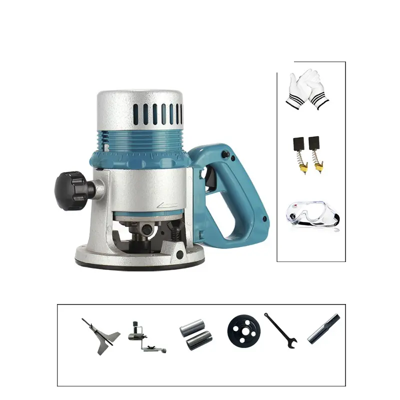 Multifunctional Trimming Machine Unlocking Keyhole And Tenoning