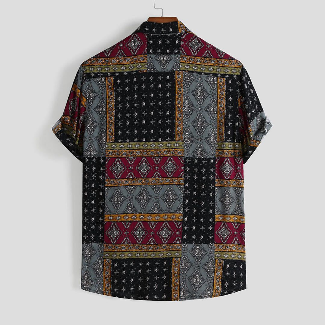  New Arrival Summer Vintage Ethnic Style Men