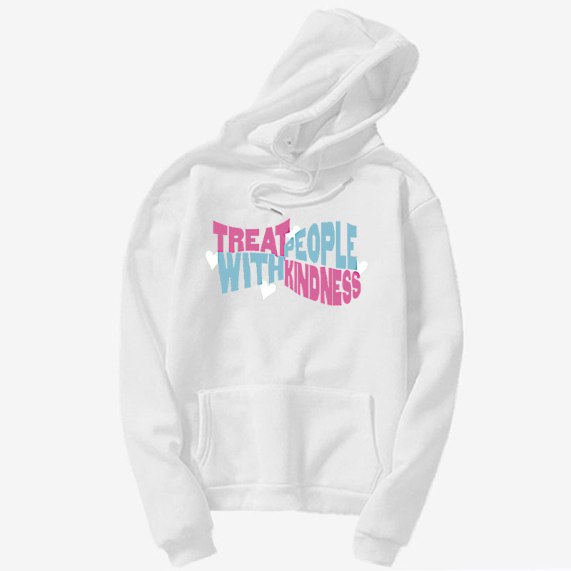 Harajuku Pullover Wool Hoodie