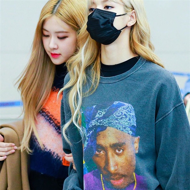 Loose Hip-hop Black Rap Head Casual All-match Sweater Women