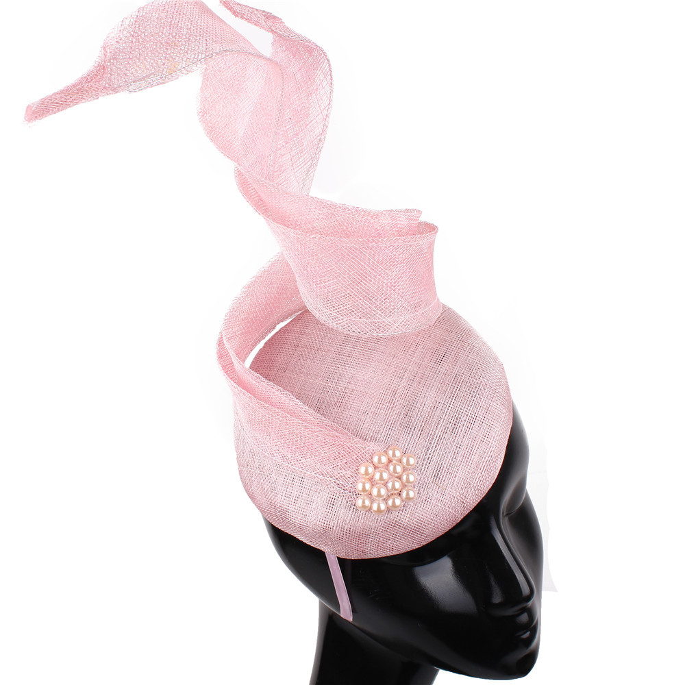 Four-Layer Hemp Yarn Noble Headwear New Fashion European And American Style Hair Accessories