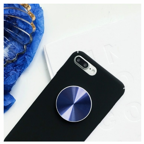 CD Pattern Patch Mobile Phone Airbag Bracket Desktop Lazy Telescopic Folding