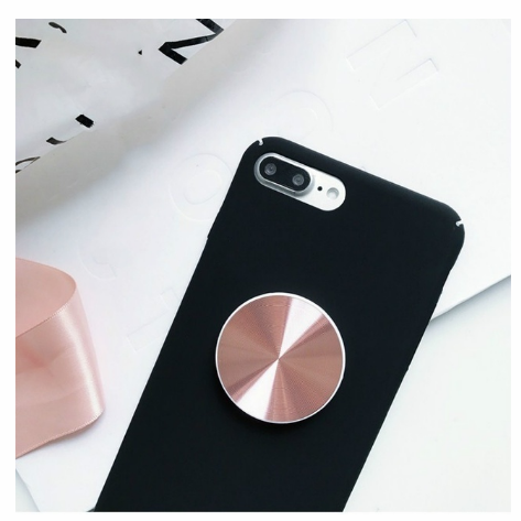 CD Pattern Patch Mobile Phone Airbag Bracket Desktop Lazy Telescopic Folding