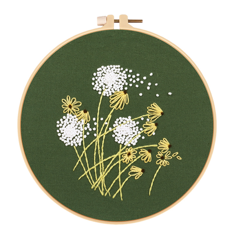 Green dandelion