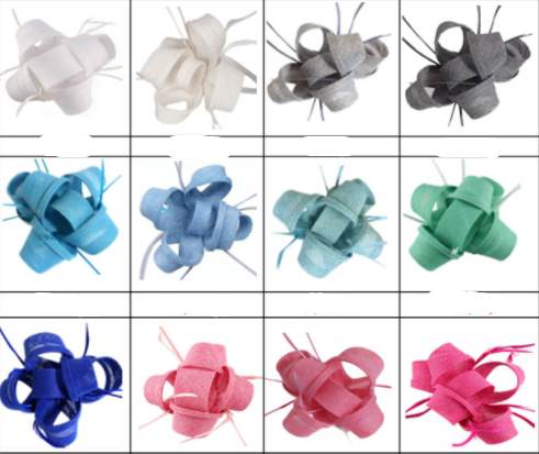Ladies And Ladies Banquet Ball Hair Accessories Linen Headdress European And American Style Mixed Colors - Shop at LoveMi