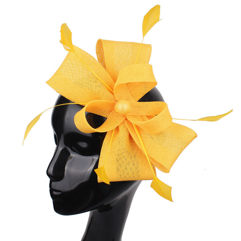 Imitation Linen Flower Headpiece, picture 5 of 12